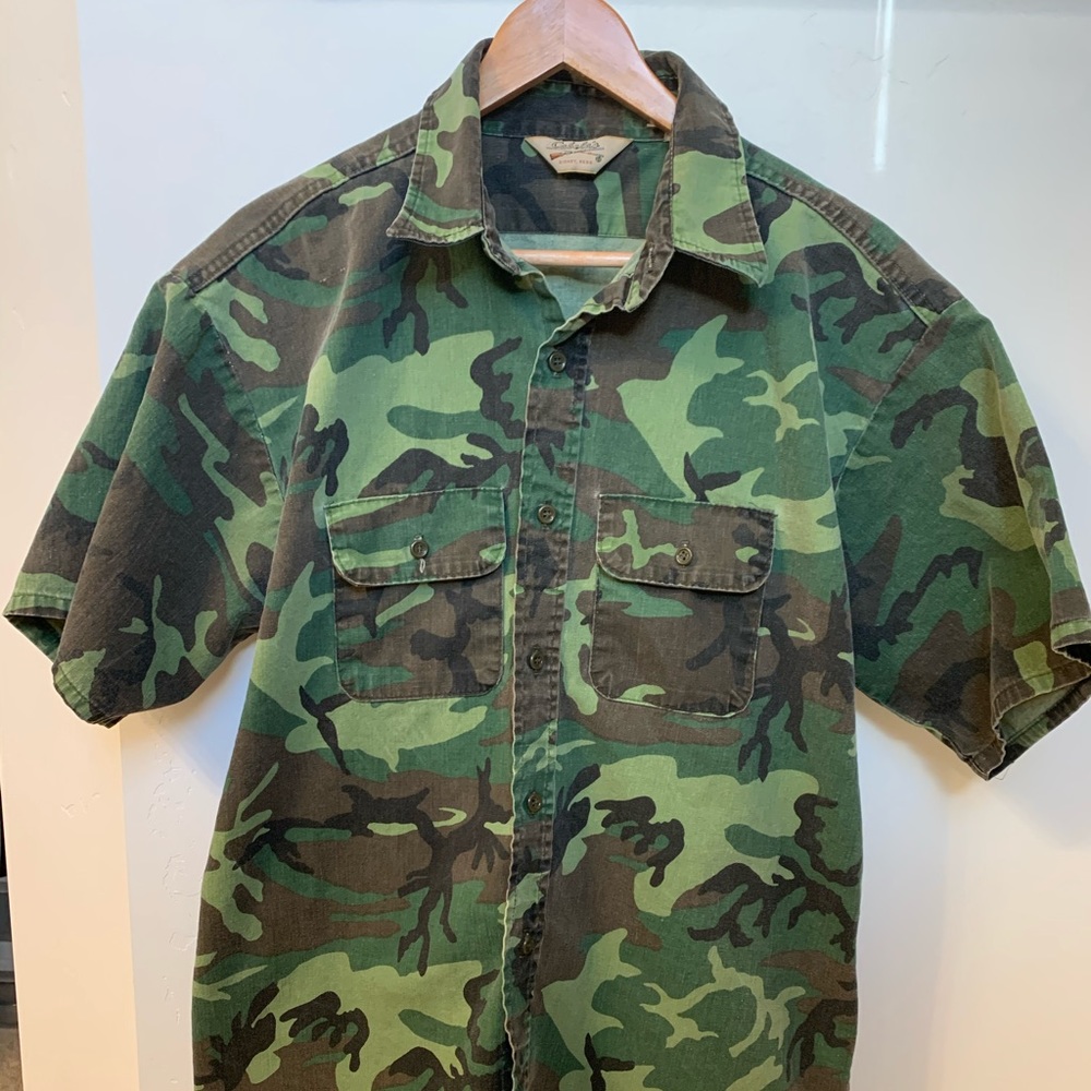 Cabela’s Camo short sleeve button down